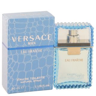 Versace Man for Men by Versace Eau Fraiche EDT Spray (Blue) 1 oz