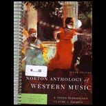 Norton Anthology of Western Music Volume 3   With 3 CDs