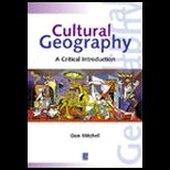 Cultural Geography  A Critical Introduction