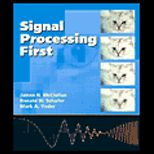 Signal Processing First / With CD ROM