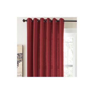 JCP Home Collection  Home Cotton Twill Grommet Top Insert Valance, Red