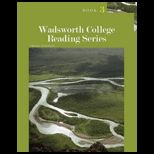 Wadsworth College Reading Series Book 3