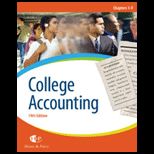 College Accounting, Chapter 1 9   Package