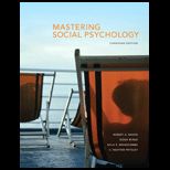 Mastering Social Psychology (CANADIAN)