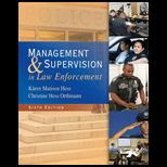 Management and Supervision in Law Enforcement