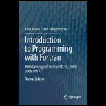 Introduction to Programming With FORTRAN