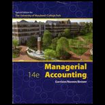 Managerial Accounting   With Access (Custom)