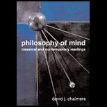 Philosophy of Mind  Classical and Contemporary Readings