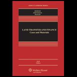 Land Transfer and Finance  Cases and Materials