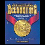 Century 21 Accounting Multicolumn Journal Approach Working Papers Chapters 1 17 and 18 26