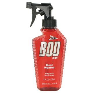 Bod Man Most Wanted for Men by Parfums De Coeur Fragrance Body Spray 8 oz