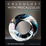 Calculus I With Precalc. One Year Course  Pkg
