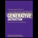 Morningside Model of Generative Inst