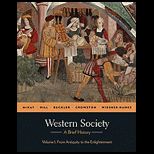 Western Society Brief History, Volume I