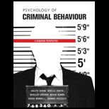 Psychology of Criminal Behaviour