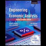 Engineering Economic Analysis   With CD (Canadian)