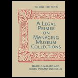 Legal Primer on Managing Museum Collect
