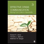 Effective Crisis Communication