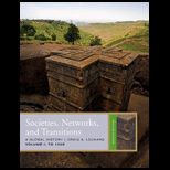Societies, Networks, and Transitions, Volume 1 To 1500
