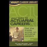 Vault Career Guide to Actuarial Careers