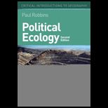 Political Ecology Critical Introduction