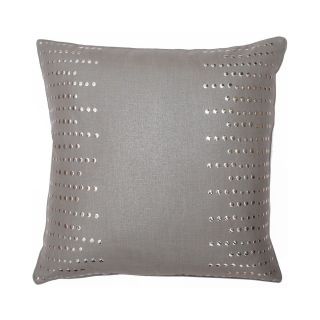 Trixie 20 Square Decorative Pillow, Gray