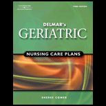 Delmars Geriatric Nursing Care Plans   With CD