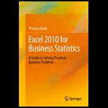 Excel 2010 For Business Statistics