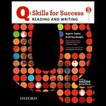 Q  Skills for Success  Reading and Writing   With Card