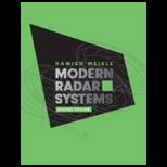 MODERN RADAR SYSTEMS