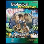 Biological Perspectives Laboratory Manual  Thinking Biologically (Looseleaf)