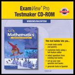 Mathematics  Application ., Course 2 Examination View (Instructors CD)