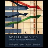 Applied Stat. for Public and Nonprofit Administration