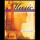 Music in Theory and Practice, Volume 2 with CD