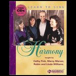 Learn to Sing Harmony   With 3 Cds