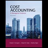 Cost Accounting   With MyAccountingLab Access