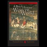 Brief History of Western World   With CD