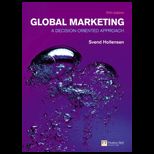 Global Marketing A Decision Oriented Approach