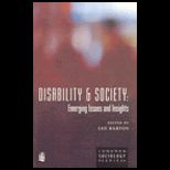 Disability and Society