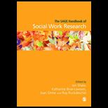 Sage Handbook of Social Work Research