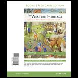 Western Heritage, Volume I To 1740 (Looseleaf)