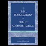 Legal Foundations of Public Administration