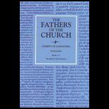 Fathers of the Church Volume 85 Book 1 3
