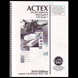 ACTEX Study Manual for the SOA Examination P and CAS Examination 1