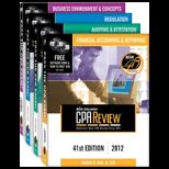 CPA Comp. Examination Rev.  4 Volume Set Package
