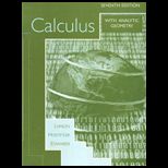 Calculus, Seventh Edition, Custom Publication