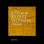 Law for the Expert Witness