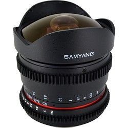 Samyang 8mm T3.8 Cine Fisheye Lens for Canon VDSLR