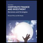 Corporate Finance and Investments