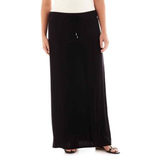 A.N.A Knit Maxi Skirt   Plus, Black